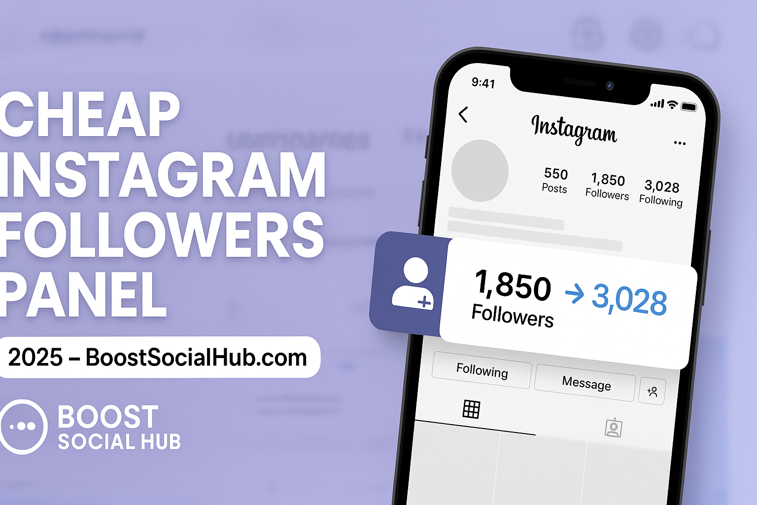Cheap Instagram Followers Panel 2025 – Boost Social Hub